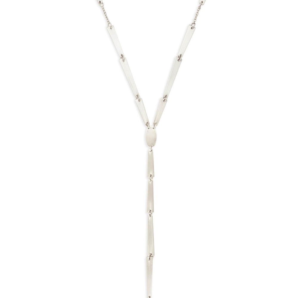 New Kendra Scott Gail Y Necklace in SILVER